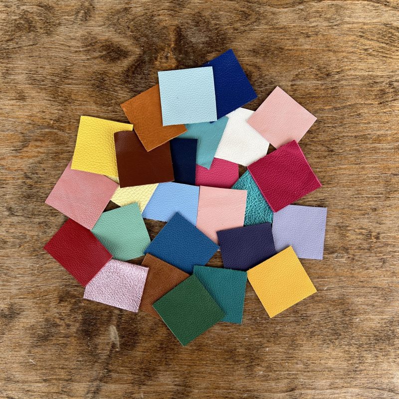 Leather Samples — Full-Grain Cowhide $0.50/sample