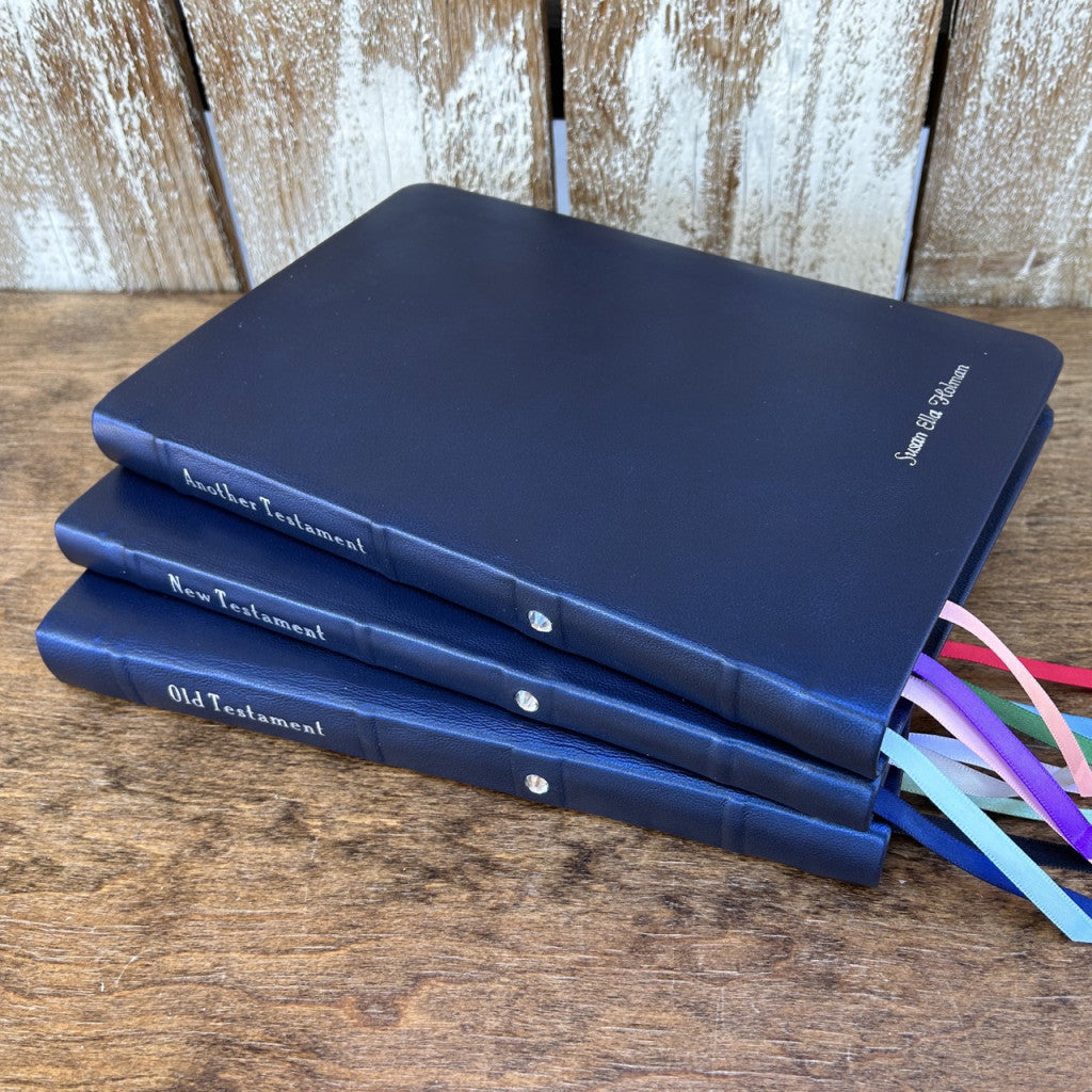 Custom Scripture Binding | New & Pre-Owned Scriptures Welcome