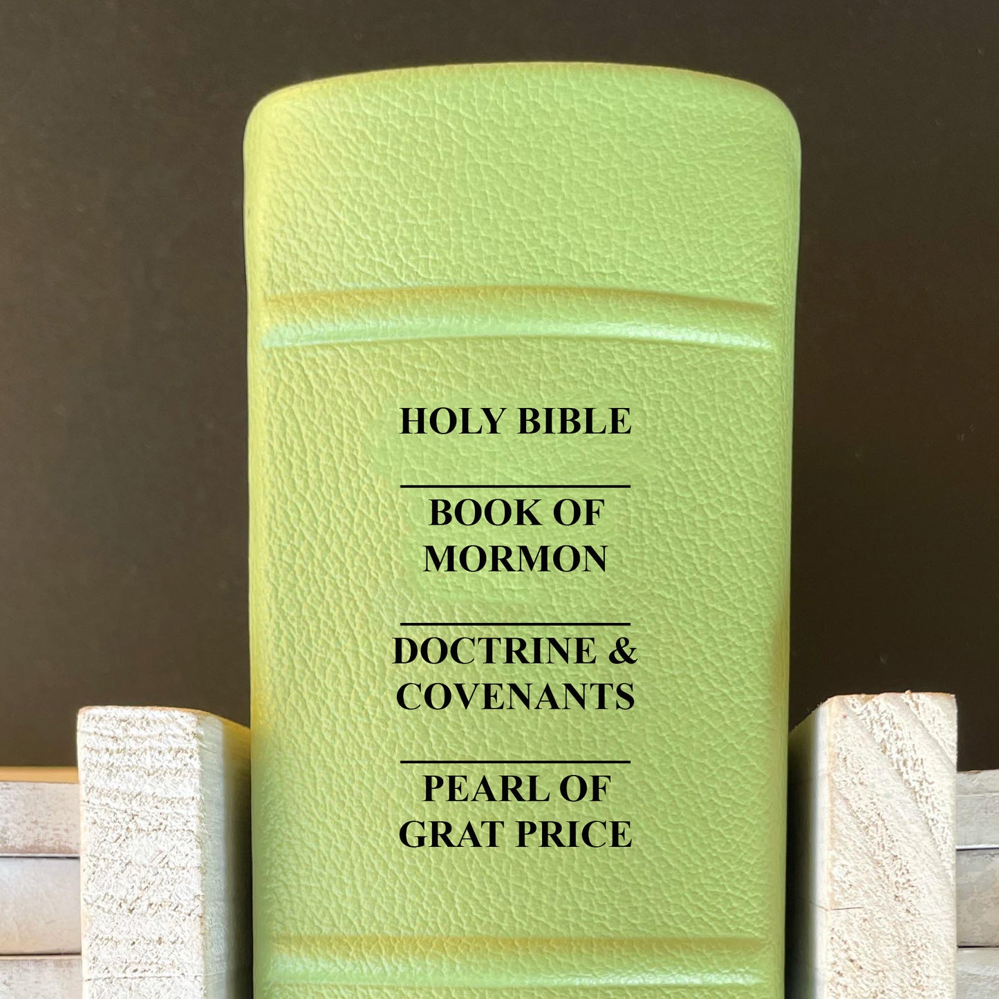LDS Quad Combination - Full-grain Leather, Made-to-Order