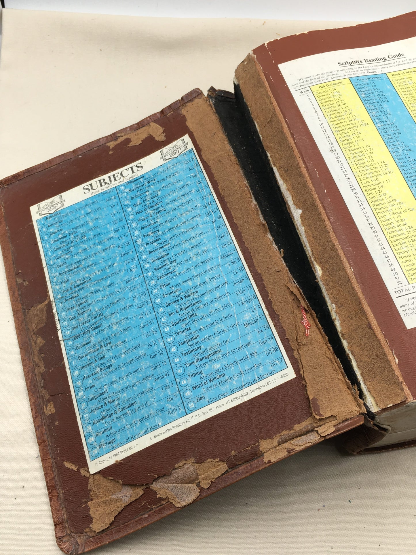 Scripture Binding Repair — Simple Restoration