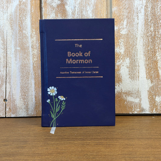 Purple Lambskin Hardcover Book of Mormon