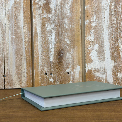 Jade Green Cowhide Hardcover Book of Mormon