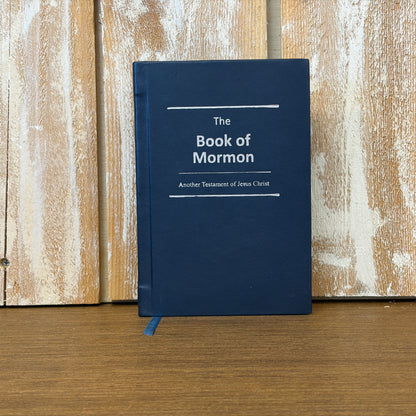 Pearl Midnight Lambskin Hardcover Book of Mormon