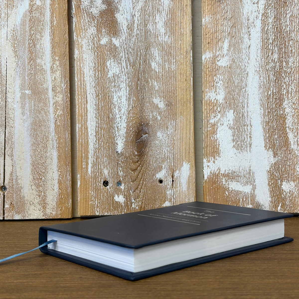 Pearl Midnight Lambskin Hardcover Book of Mormon