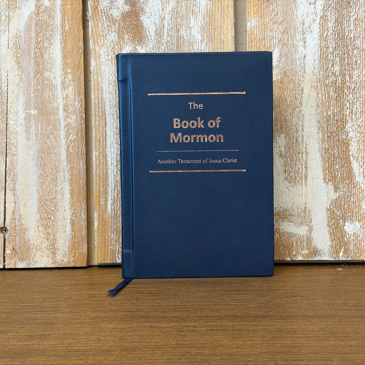 Pearl Midnight Lambskin Hardcover Book of Mormon