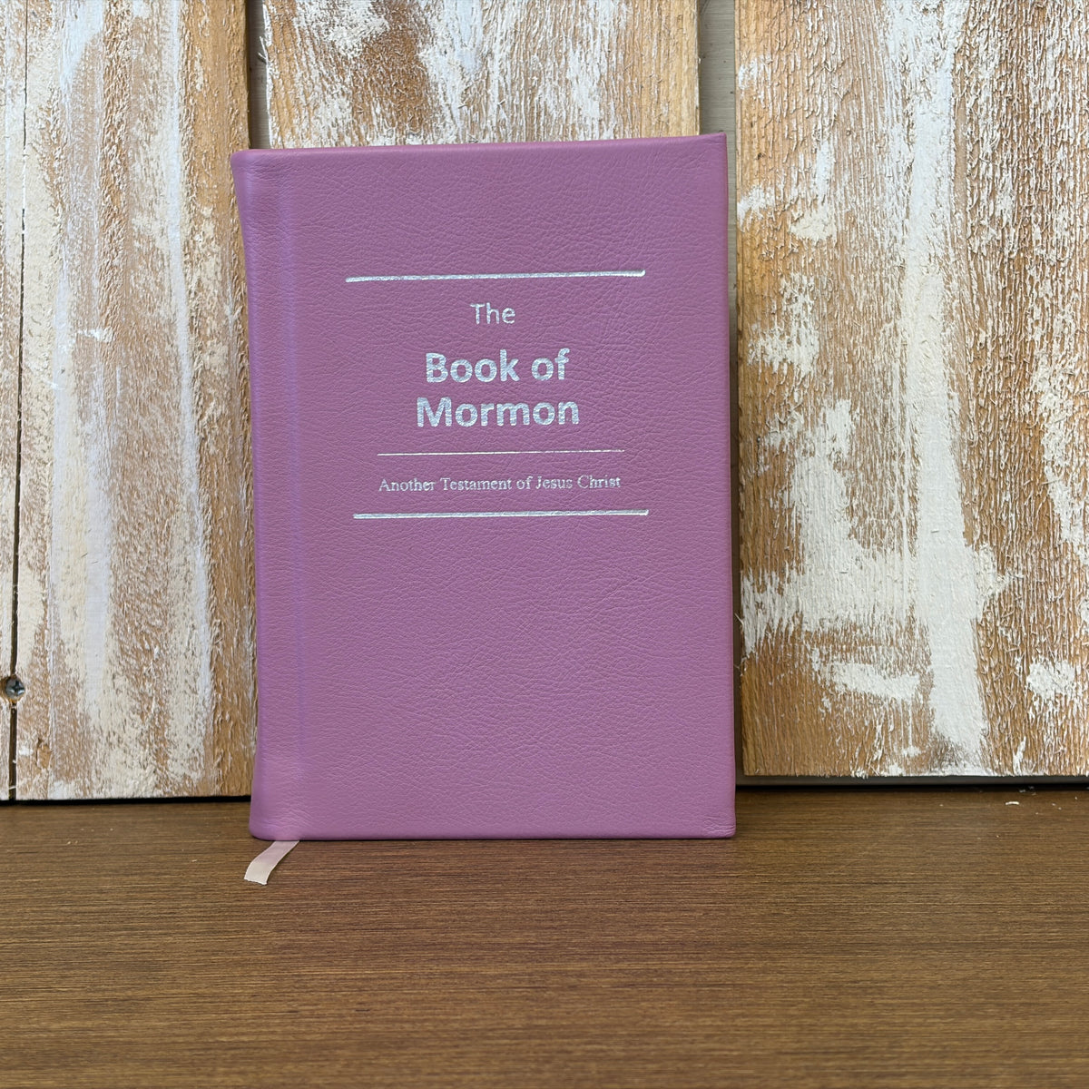 Tulip Cowhide Hardcover Book of Mormon