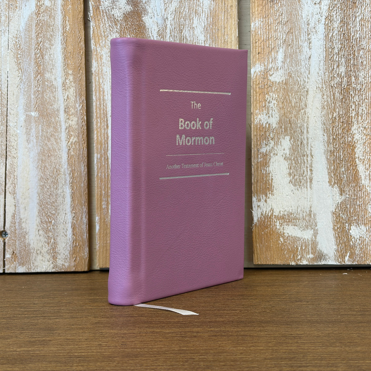 Tulip Cowhide Hardcover Book of Mormon