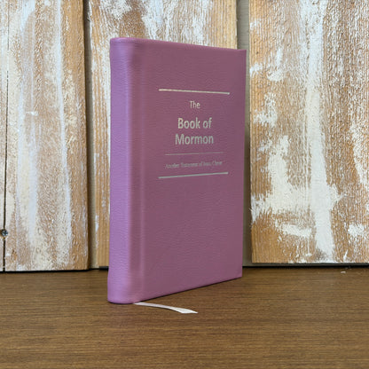 Tulip Cowhide Hardcover Book of Mormon
