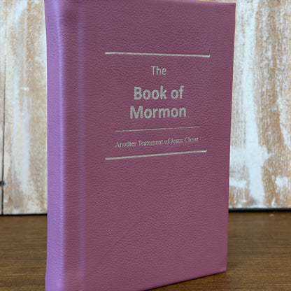 Tulip Cowhide Hardcover Book of Mormon