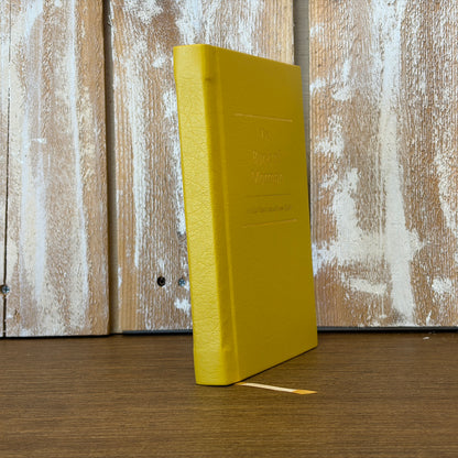 Yellow Plonge Cowhide Hardcover Book of Mormon