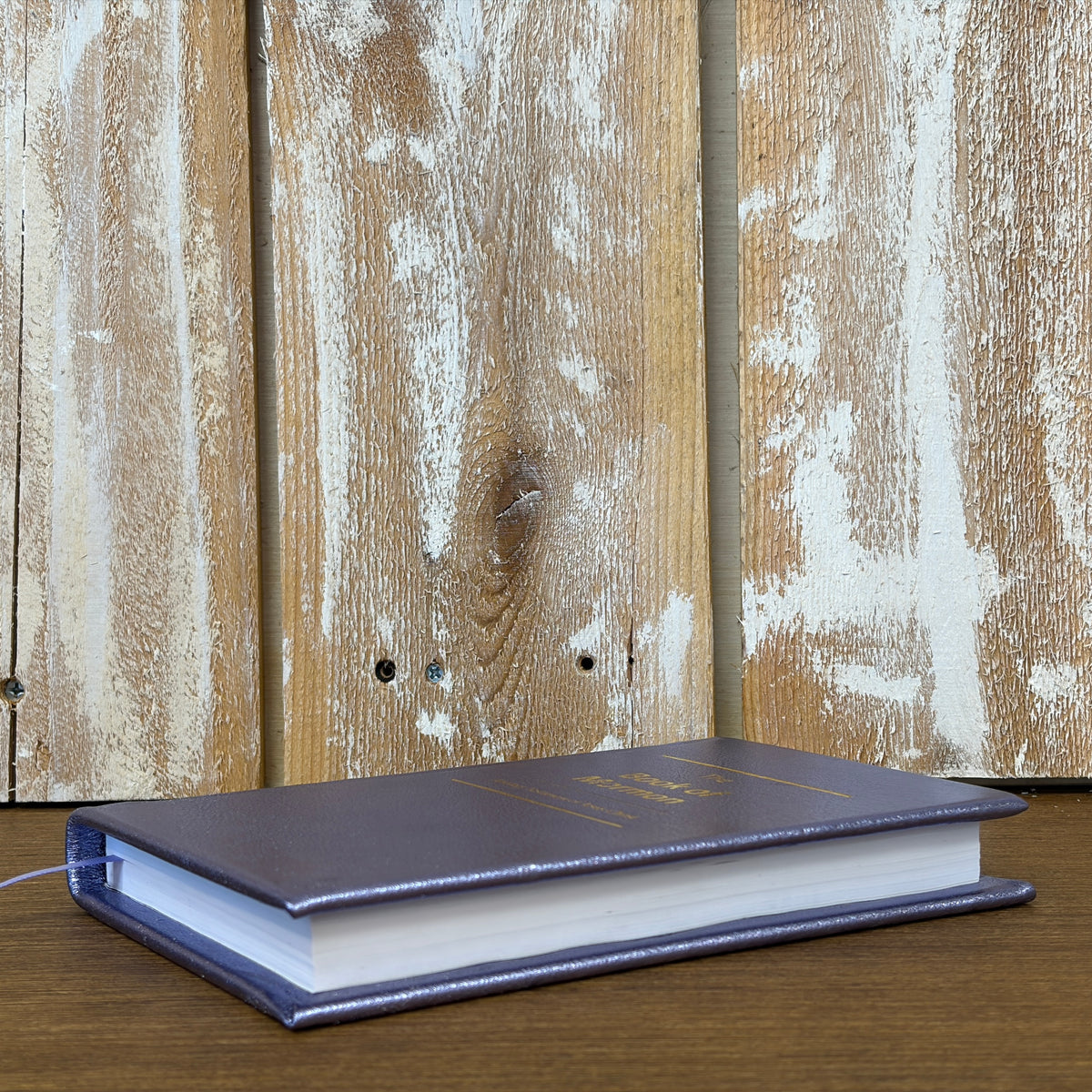 Metallic Lilac Cowhide Hardcover Book of Mormon