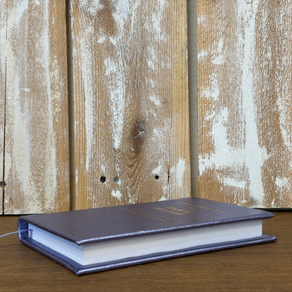Metallic Lilac Cowhide Hardcover Book of Mormon