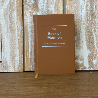 Luggage Plonge Cowhide Hardcover Book of Mormon