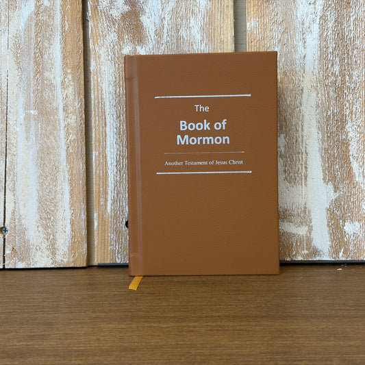 Luggage Plonge Cowhide Hardcover Book of Mormon