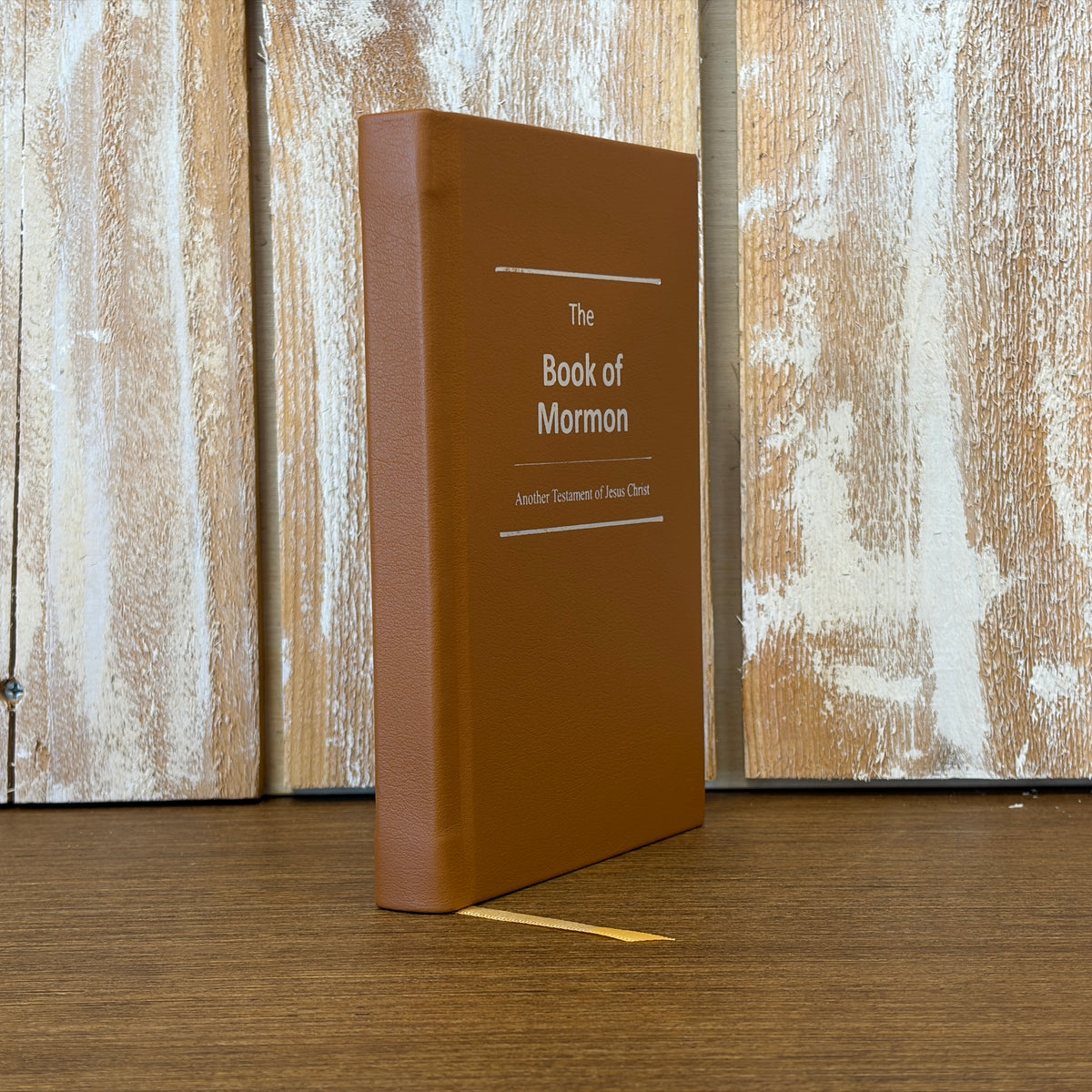 Luggage Plonge Cowhide Hardcover Book of Mormon