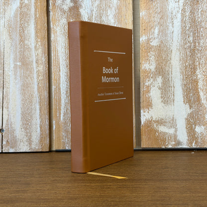 Luggage Plonge Cowhide Hardcover Book of Mormon