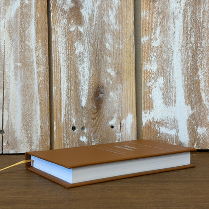 Luggage Plonge Cowhide Hardcover Book of Mormon