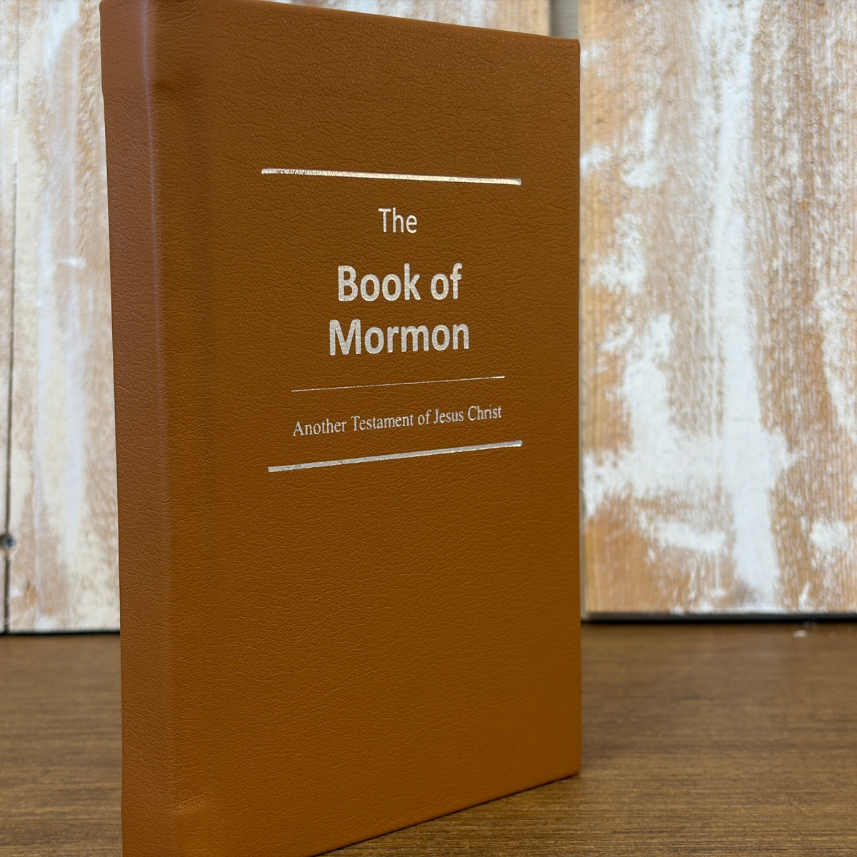 Luggage Plonge Cowhide Hardcover Book of Mormon