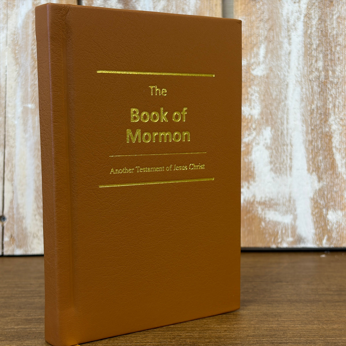Luggage Plonge Cowhide Hardcover Book of Mormon