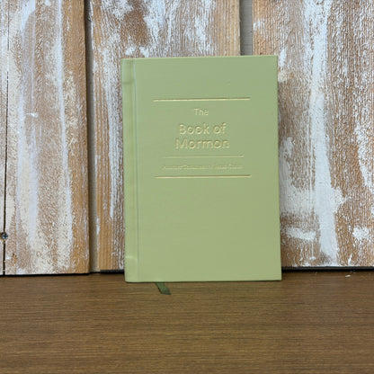 Mint Lambskin Hardcover Book of Mormon
