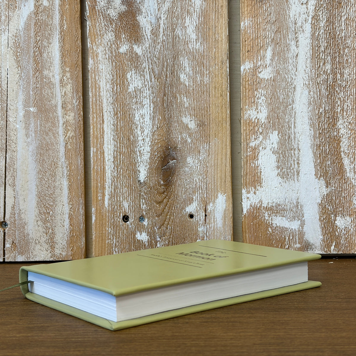 Mint Lambskin Hardcover Book of Mormon