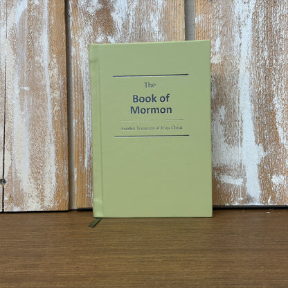Mint Lambskin Hardcover Book of Mormon