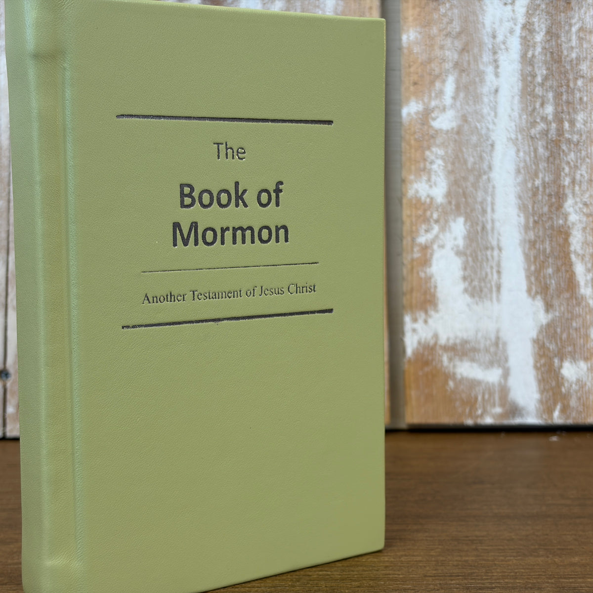 Mint Lambskin Hardcover Book of Mormon